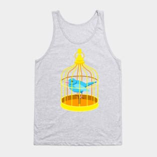 Blue Bird Lamentation Tank Top